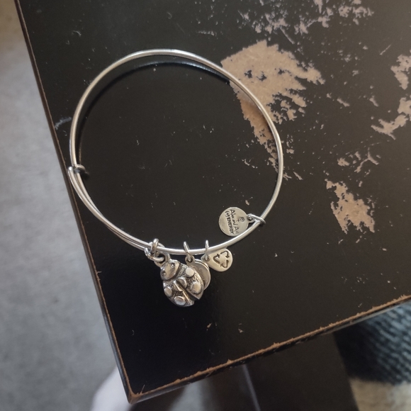 Alex and Ani Jewelry - Alex and Ani Ladybug Silver Charm Bracelet